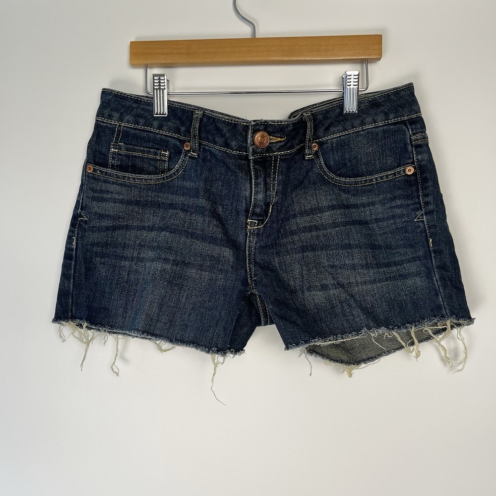 Aeropostale Low-Rise Cut Off Shorts Vintage Y2K Women's Size 7/8 Grunge Boho